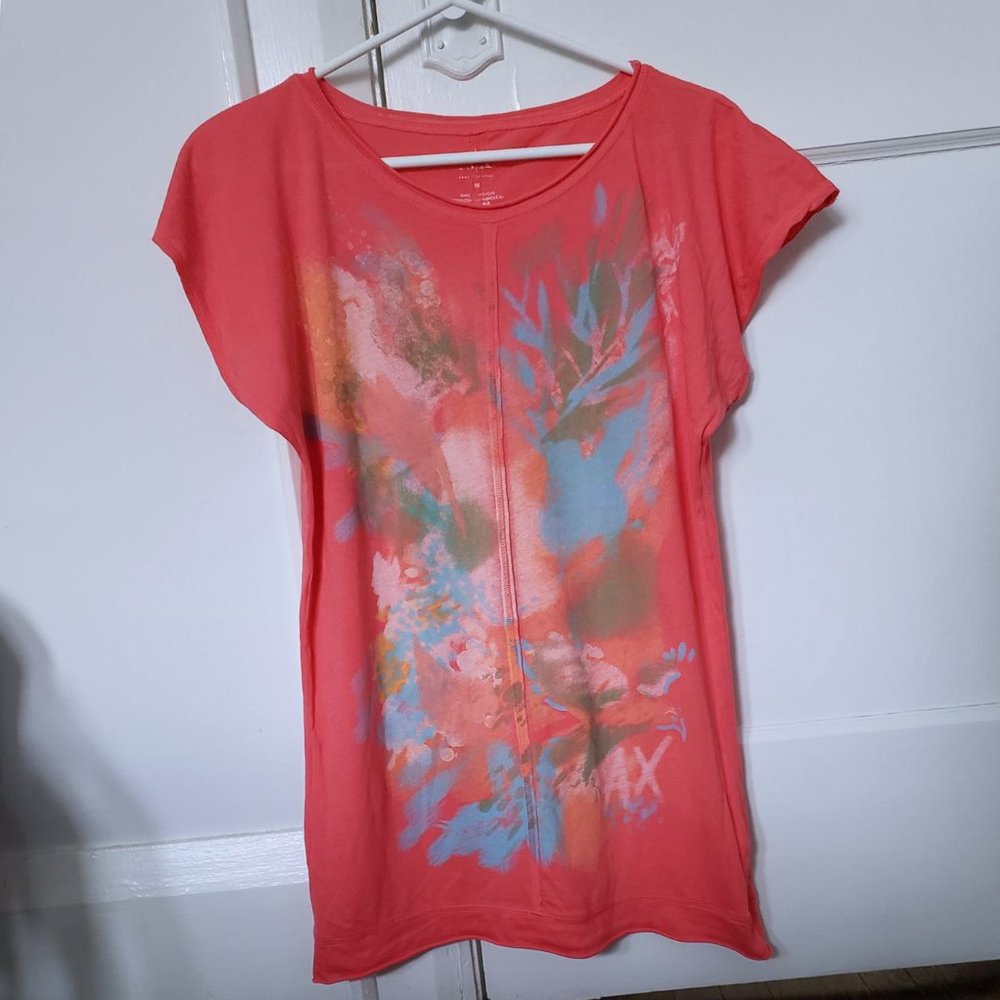 Armani Exchange Pima Cotton Short Sleeve Tee
